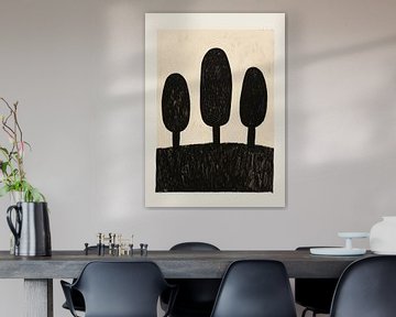 Trois arbres