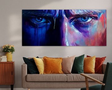 Des moments intenses dans des tons colorés sur Poster Art Shop