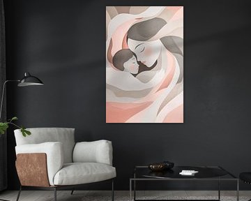 Mother and child in harmony by Imperial Art House
