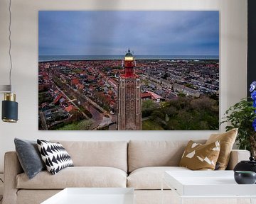 Vuurtoren Westkapelle Nederland van MSP Canvas