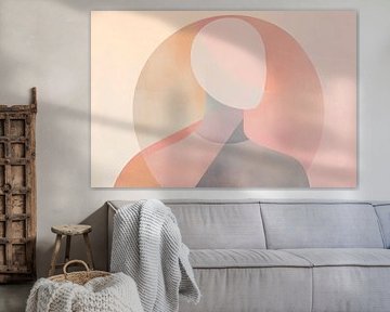 Silent presence in soft colours by Poster Art Shop