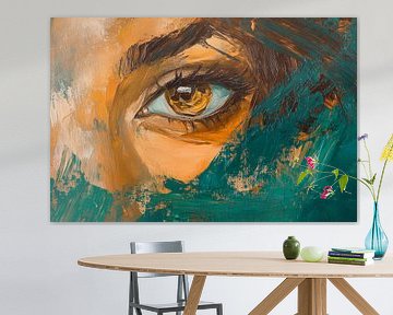 Moment of intensity - play of colours by Poster Art Shop