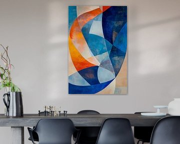 Farbenfrohe geometrische Komposition von Poster Art Shop