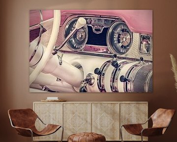The pink Buick Century Convertible by Martin Bergsma