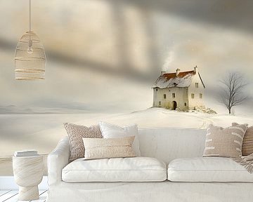 Het huis op de sneeuwheuvel