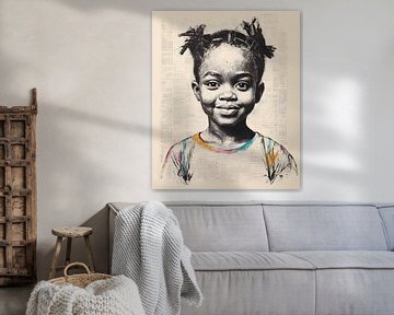 Portrait of Africa by But First Framing