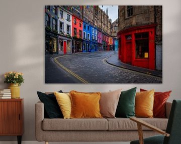 Edinburgh Victoria street II van Mario Visser