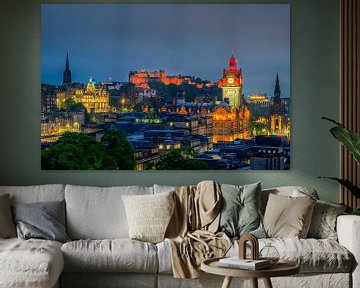Edinburgh Calton hill viewpoint van Mario Visser
