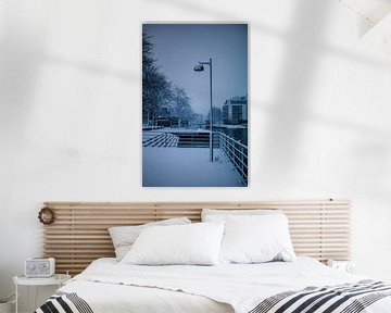 Besneeuwde buurt van Brave Toaster Photos