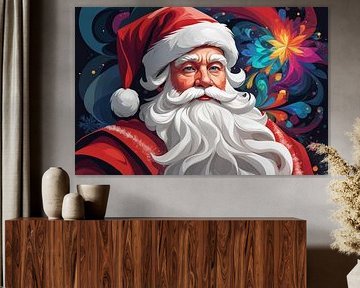 kerstman van hisam colours