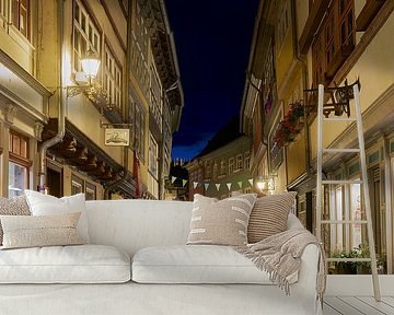 Abendstimmung auf der Krämerbrücke von Heiko Kueverling