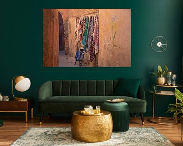 carpets in a street in Marrakech by gaps photography