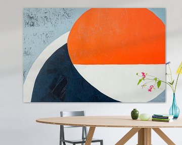 Composition abstraite avec des formes géométriques sur Poster Art Shop