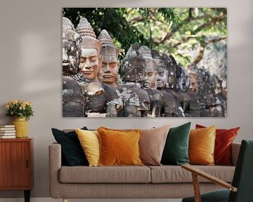 Figuren in Angkor
