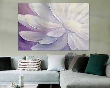 Lily blossom in soft pastel colours by Poster Art Shop