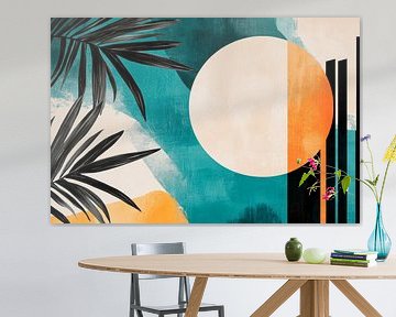 Tropical abstraction with sunshine by Poster Art Shop