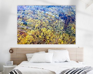 swaying seaweed by Ronald Hofmeester