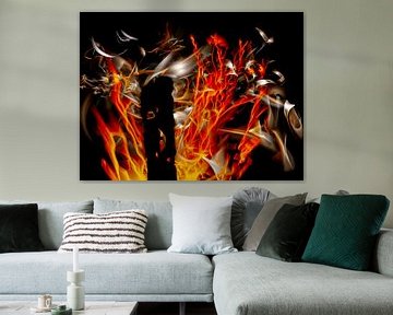 Flammenmeer von Rolf Sörensen