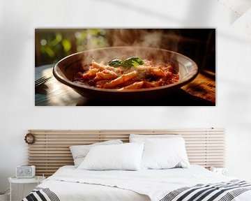 Steam flavour of pasta with fresh herbs by Poster Art Shop
