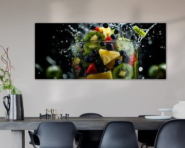 Fruchtige Erfrischung im Spritzwasser von Poster Art Shop