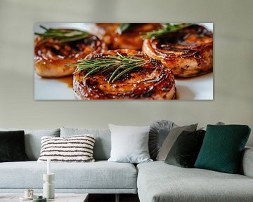 Grilled meat rolls with rosemary by Poster Art Shop