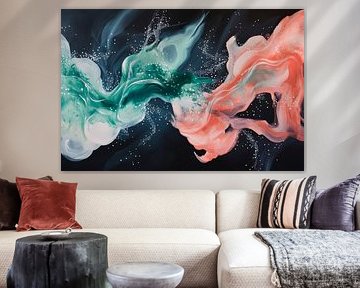 Colour explosion in soft pastel shades by Poster Art Shop