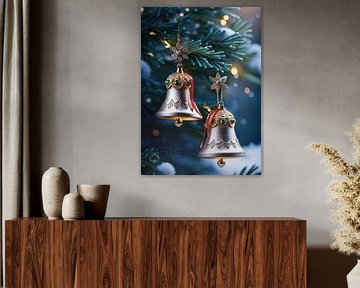 Elegante Weihnachtsglocken
