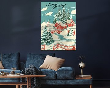Nostalgisches Winterwunderland
