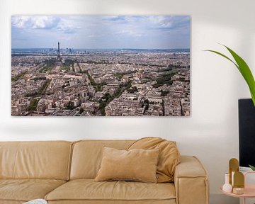 Panorama Parijs van Christian de Leeuw