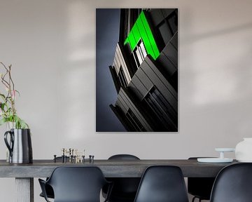 Groene gevel van Anita Martin, AnnaPileaFotografie