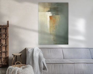 Abstract Orange | Silence in Colour Gradient by Zen and More