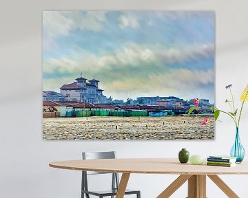Kustsereniteit in Viareggio van Sergio Pazzano
