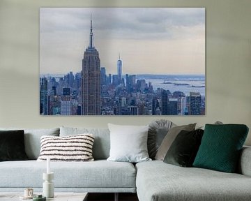 Skyline New York City - Empire State Building (U.S.A.) van Marcel Kerdijk