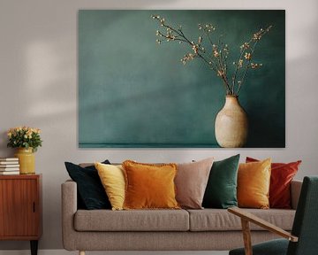 Rustiek stilleven met gedroogde takken van Imperial Art House