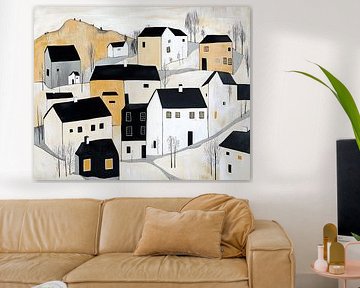 Czech Republic Art | Hushed Mountain Tales by Abstract Painting