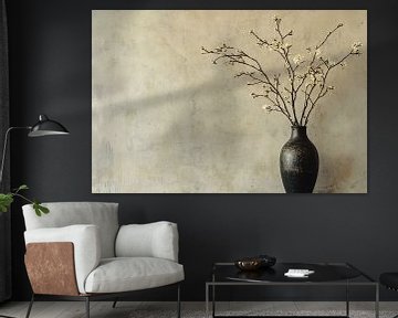 Bloesemtakken in minimalistische vaas van Imperial Art House