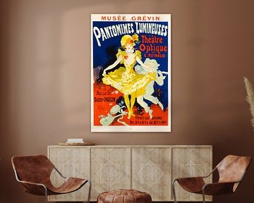 Musée Grévin, Pantomimes Lumineuses JULES CHERET (CHÉRET) 1896