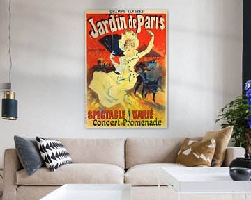 Jardin de Paris, Spektakel varié, Concert JULES CHERET (CHÉRET) 1899 van Kaua Araujo