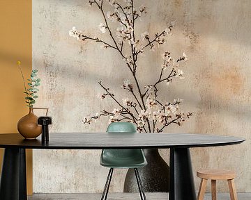 Elegant vase with blossom branches by Imperial Art House