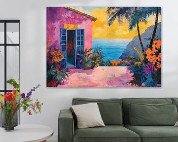 Matisse inspired sea sea view by Niklas Maximilian