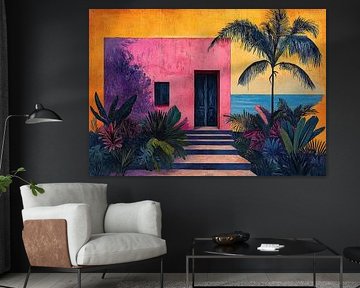 Matisse inspired Mediterranean Sea Sea view Fauvism
