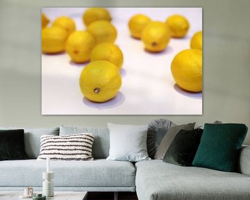 fresh - gelbe Zitronen von Martina Weidner