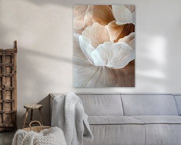 Modern smooth flowers by haroulita