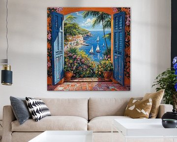 Henri Matisse inspiriert Open Window