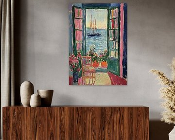 Matisse inspires Open Window Sea