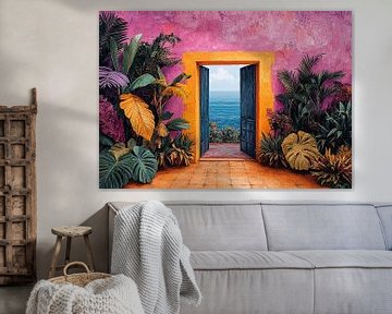 Henri Matisse inspired Mediterranean Sea View Sea Fauvism