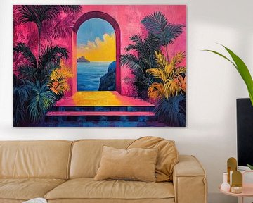 Matisse inspires Open Window Sea