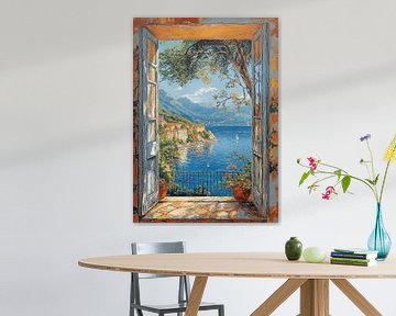 Matisse inspiriert Open Window See von Niklas Maximilian