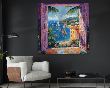 Henri Matisse inspires Open Window See by Niklas Maximilian