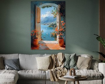 Matisse inspireert Open Venster Zien van Niklas Maximilian